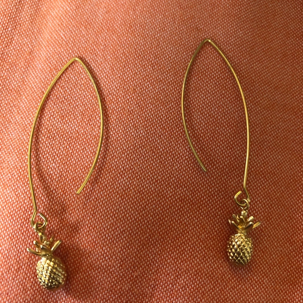 Pineapple earrings